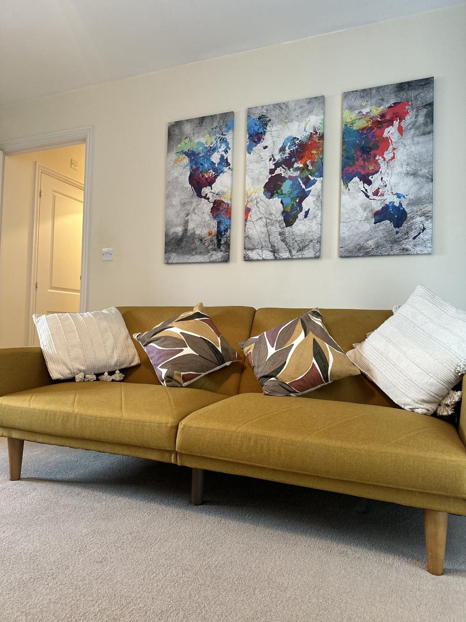 2 Bdr City Centre Apartment With Parking Cardiff Bagian luar foto